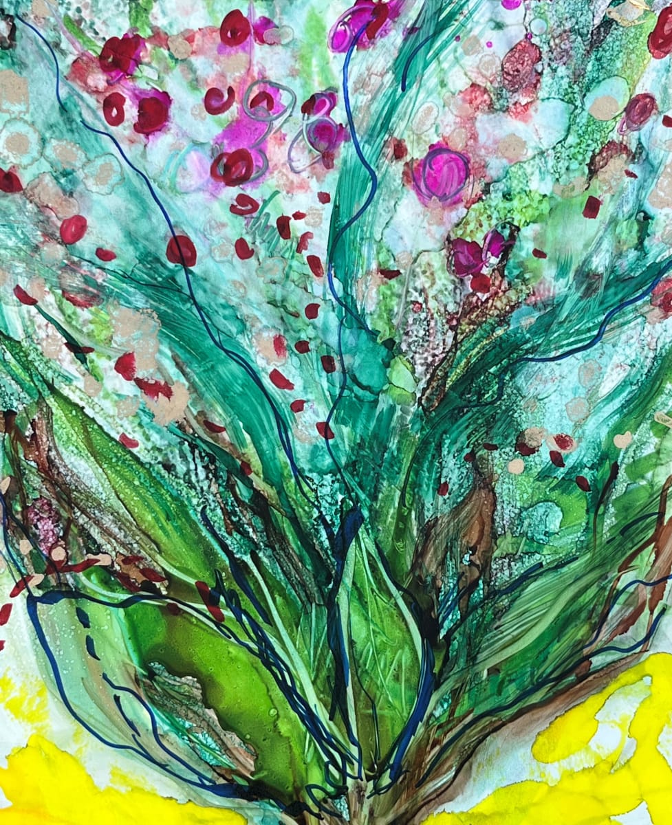Seeds of Life #2 by Gay P Cox  Image: Available through Artist Studios at Xanadu Gallery, Phoenix AZ.
https://art.xanadugallery.com/pages/xanadu-studios