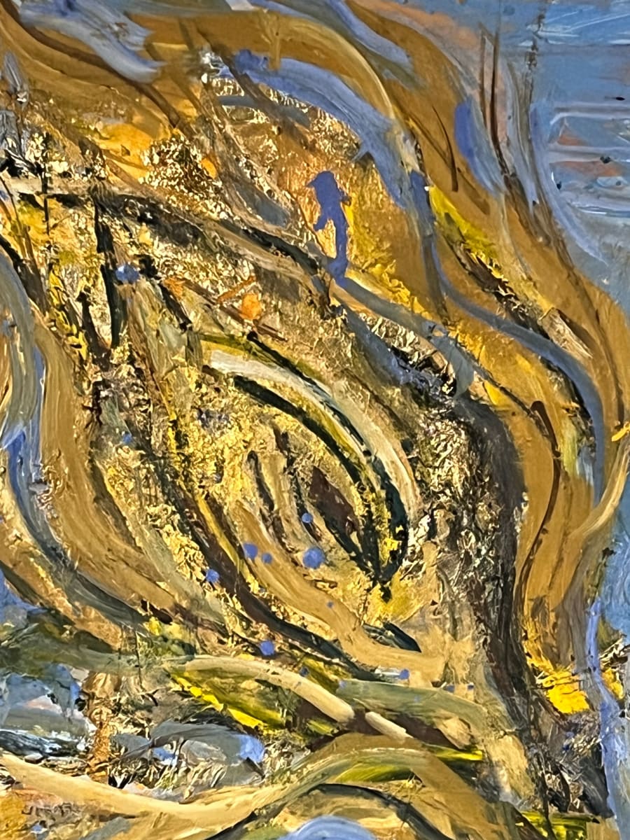 Seeds of Life: Wheat by Gay P Cox  Image: Exclusive at Red Raven Art Company, Lancaster PA. https://redravenartcompany.com/artist/gay-cox/