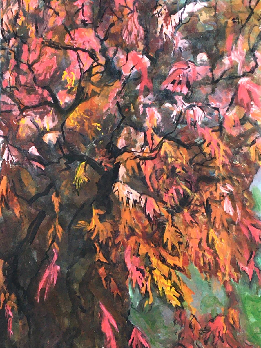 Fall in the Maple Grove by Gay P Cox 