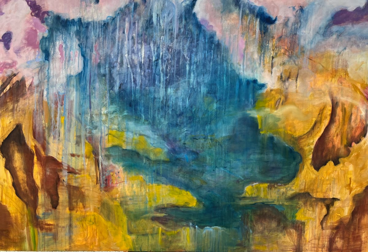 Rainfall on the Celestial Canyons by Gay P Cox 