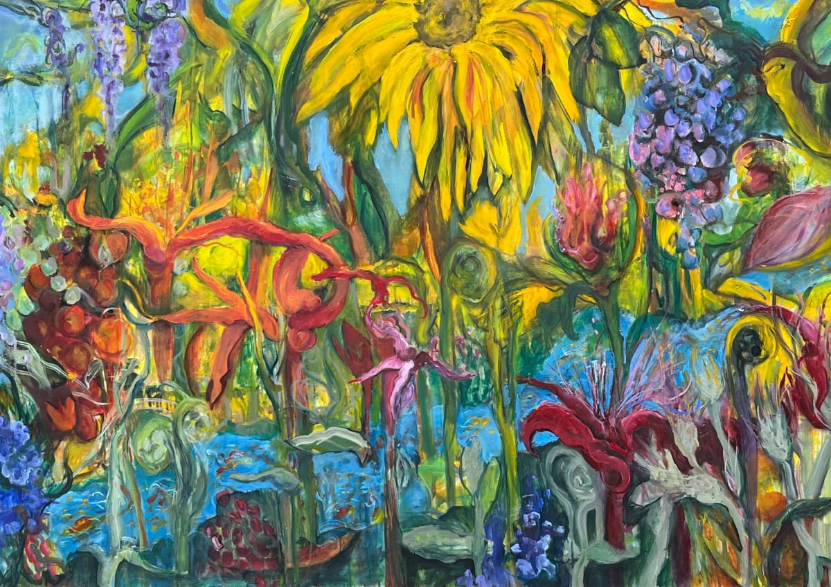 Children's Enchanted Garden by Gay P Cox 