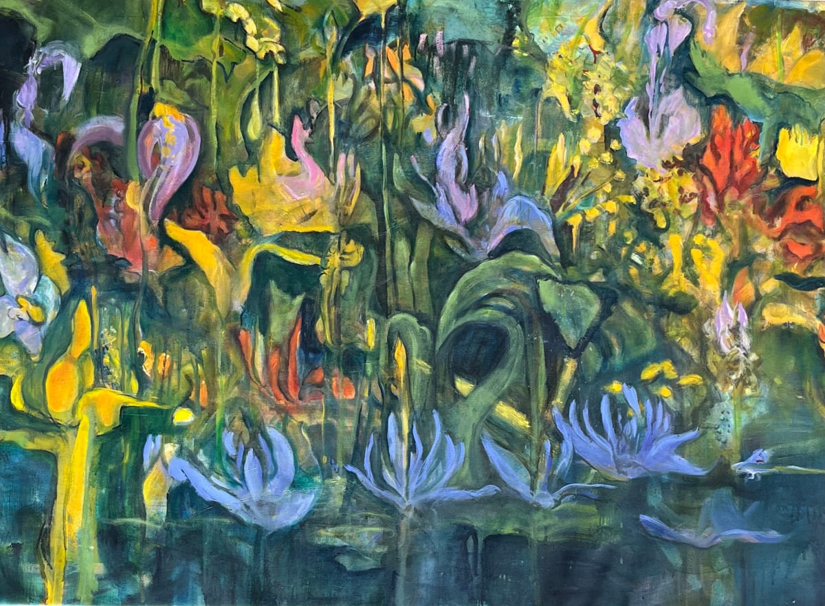 Ethereal Oasis by Gay P Cox  Image: Available through Artist Studios at Xanadu Gallery, Phoenix AZ.
https://art.xanadugallery.com/pages/xanadu-studios