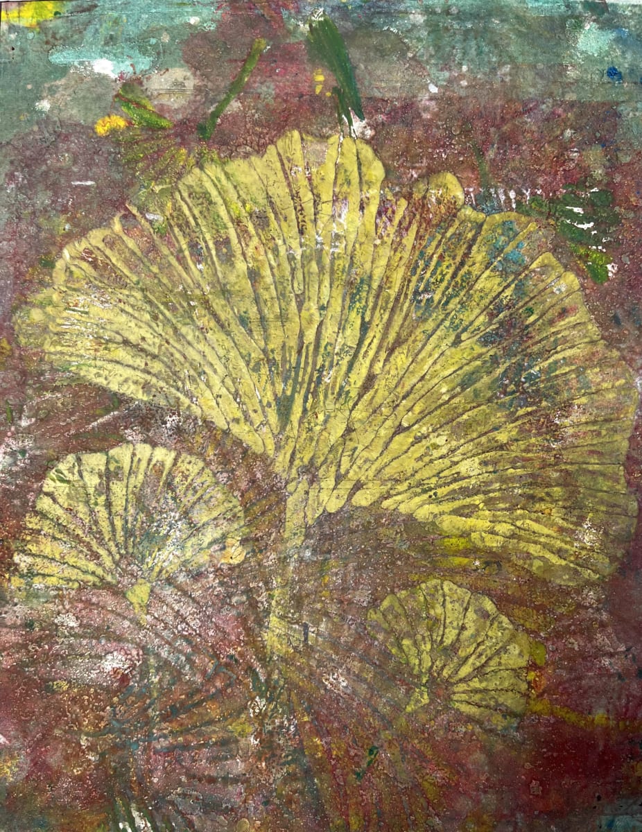 Ginko Fossil by Gay P Cox 