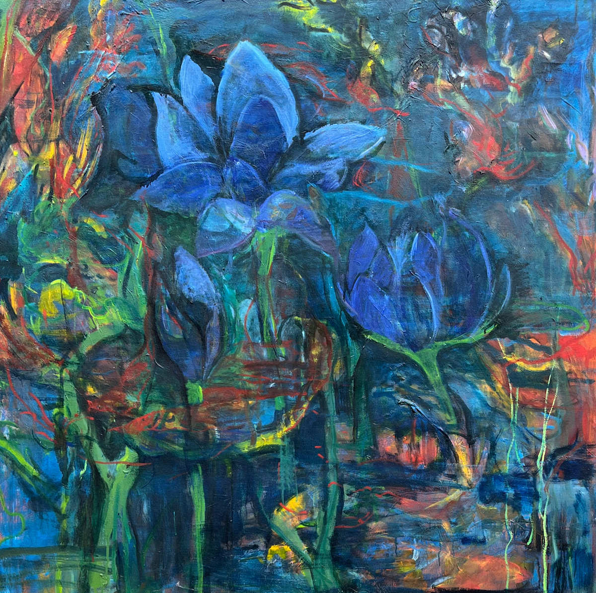 Revelation by Gay P Cox  Image: Available through Artist Studios at Xanadu Gallery, Phoenix AZ.
https://art.xanadugallery.com/pages/xanadu-studios