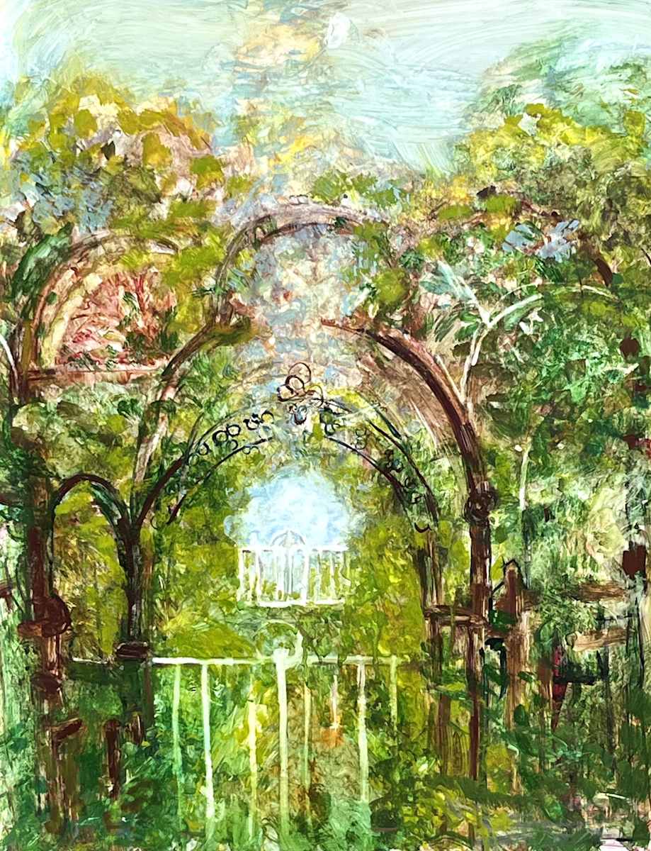 Beyond the Arbor Gate by Gay P Cox, Image 2.