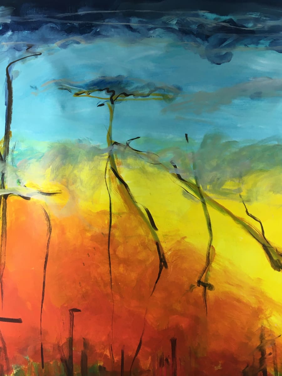 Dawn's Radiant Tree by Gay P Cox, Image 1.