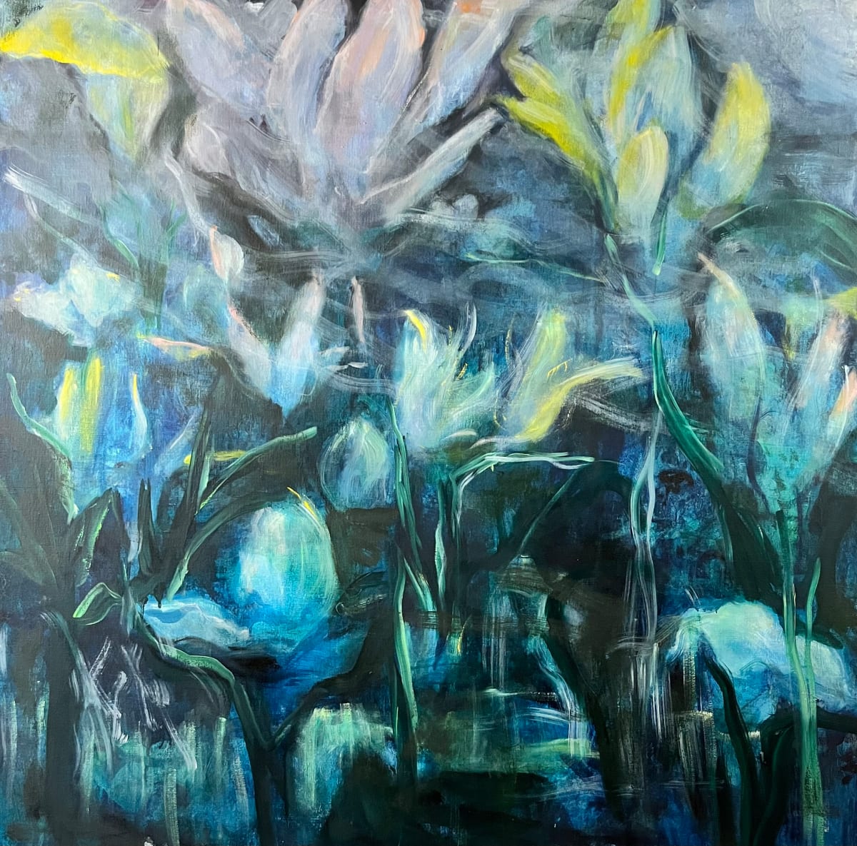 Moonlight Garden by Gay P Cox 