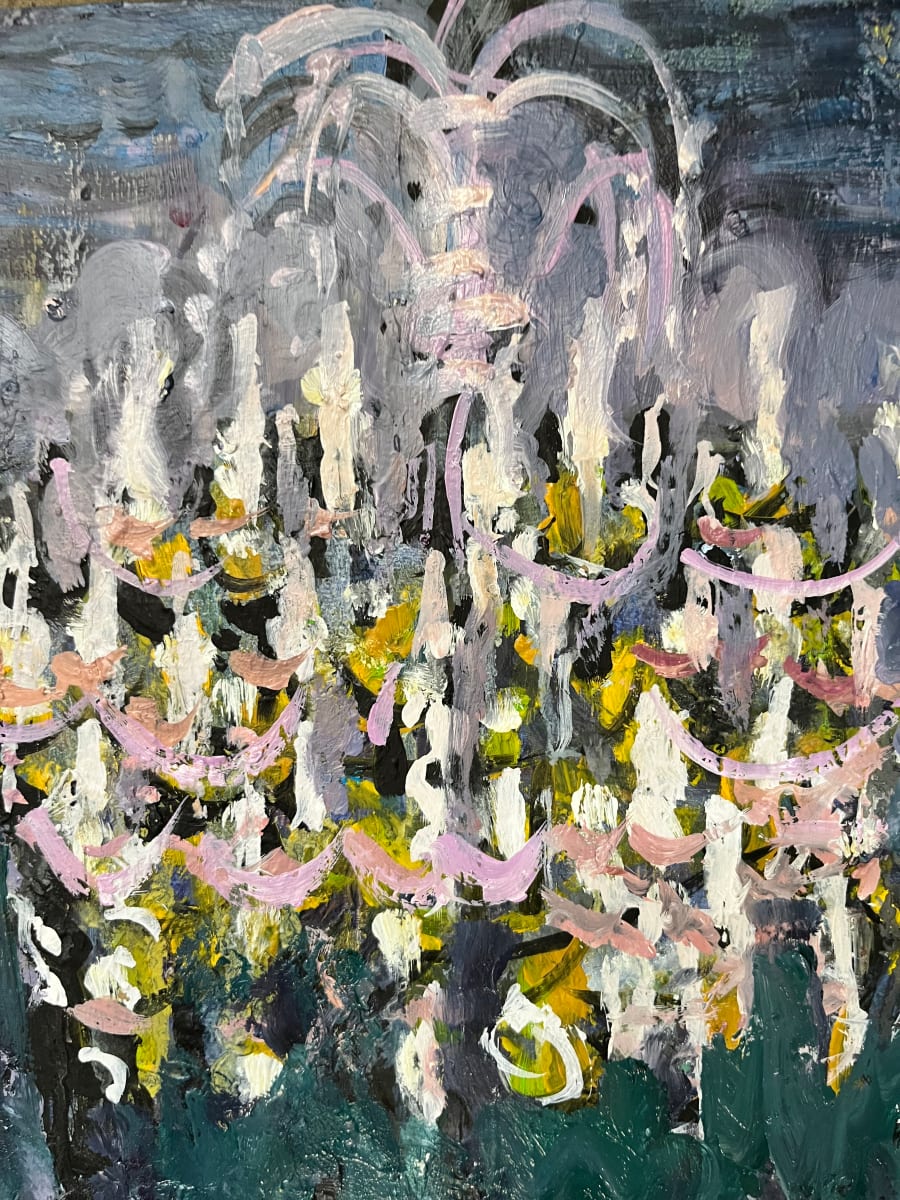 Night Candles by Gay P Cox  Image: Exclusive at Red Raven Art Company, Lancaster PA. https://redravenartcompany.com/artist/gay-cox/