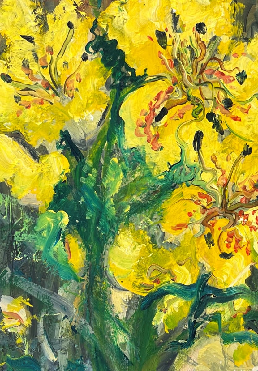 Yellow Wins by Gay P Cox 
