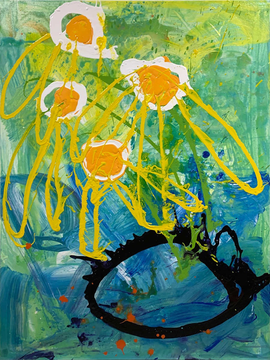 Floral Burst # 49 by Solomon & Fox 