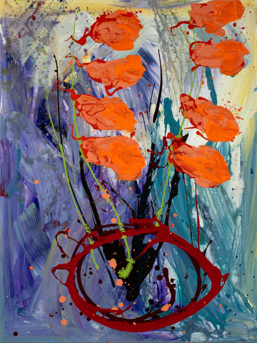Floral Burst #27 by Solomon & Fox 