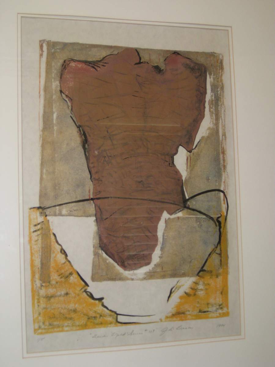 Guardian Woodcut No 109 by Judith Beale 
