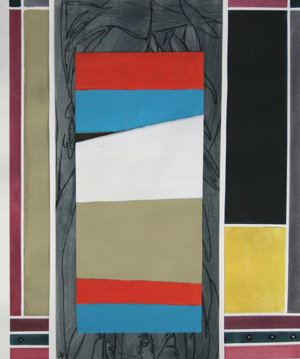 Collage Abstract 324 by Judith Beale 
