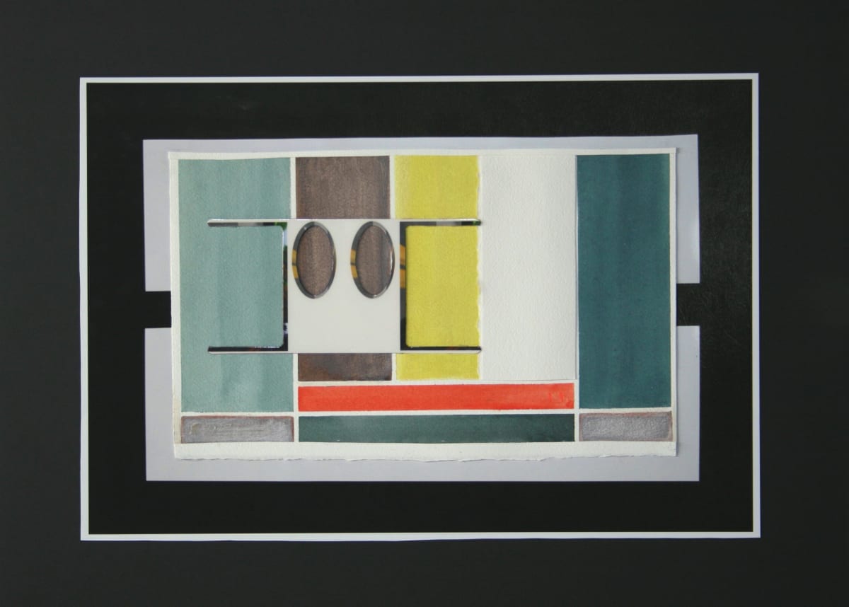 Collage Abstract 6594 by Judith Beale 