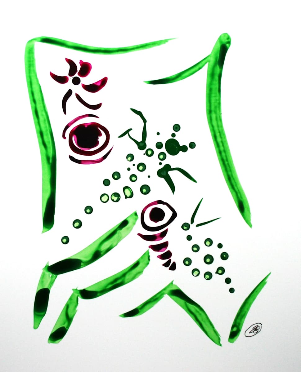 Green Joy by Judith Beale 
