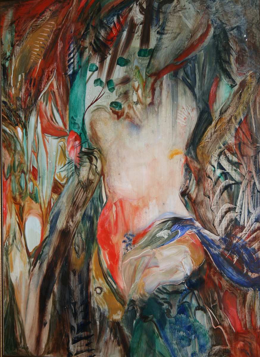 Woman I Painting No 56 by Judith Beale 