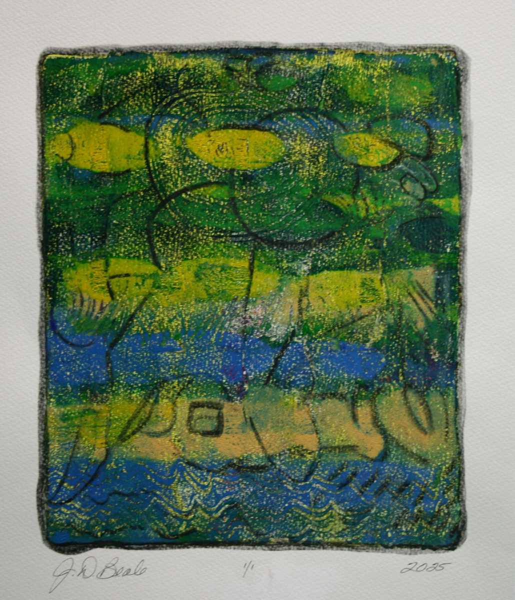 Sea Strata by Judith Beale 