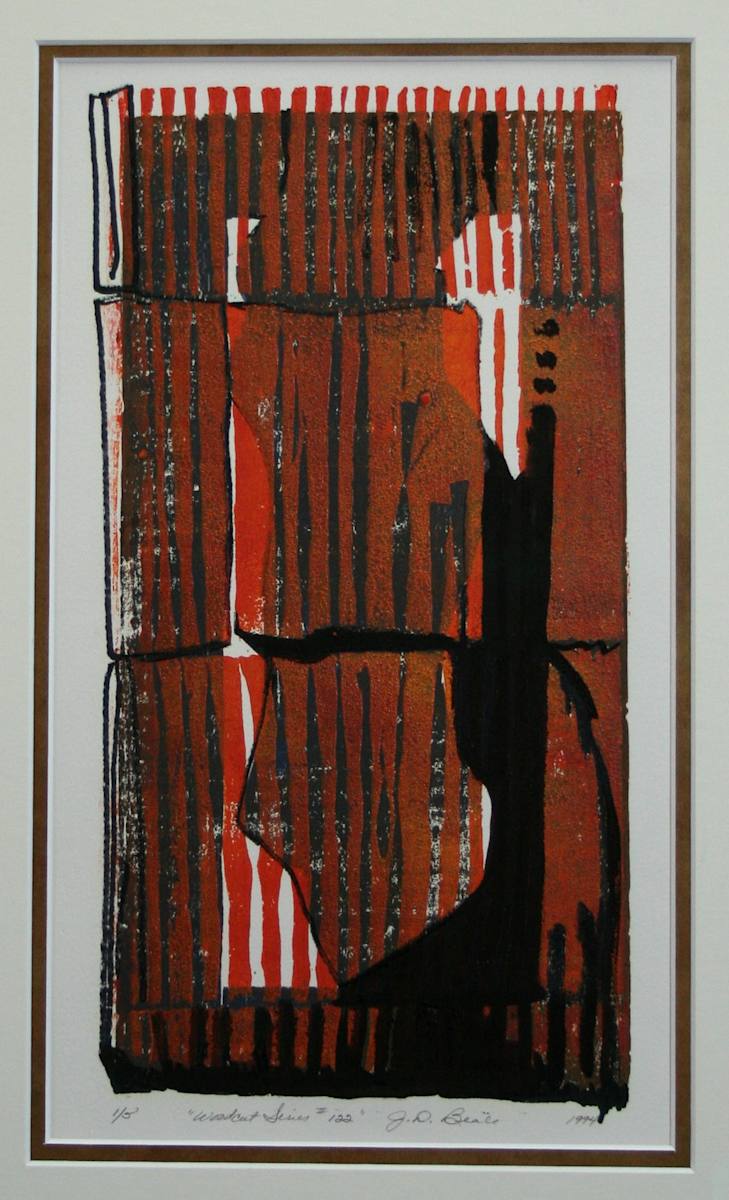 Guardian Woodcut No 122 by Judith Beale 