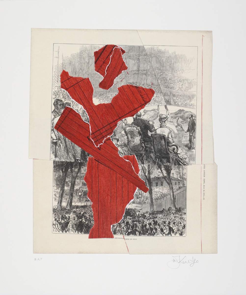 Fourth of July 7/25 by William Kentridge 