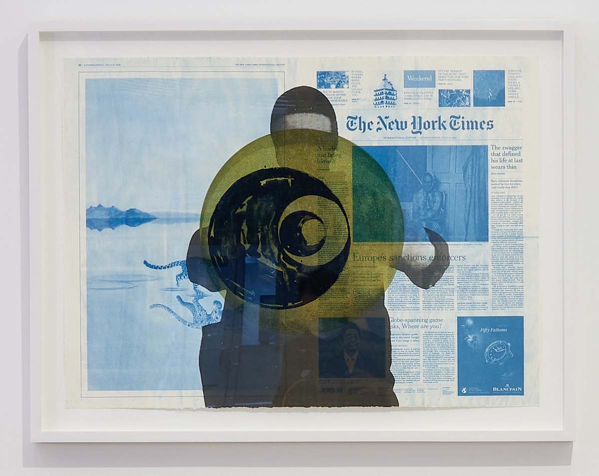 Untitled 2022 ( selfrotorelief no. 1 ) 7 by Rirkrit Tiravanija 