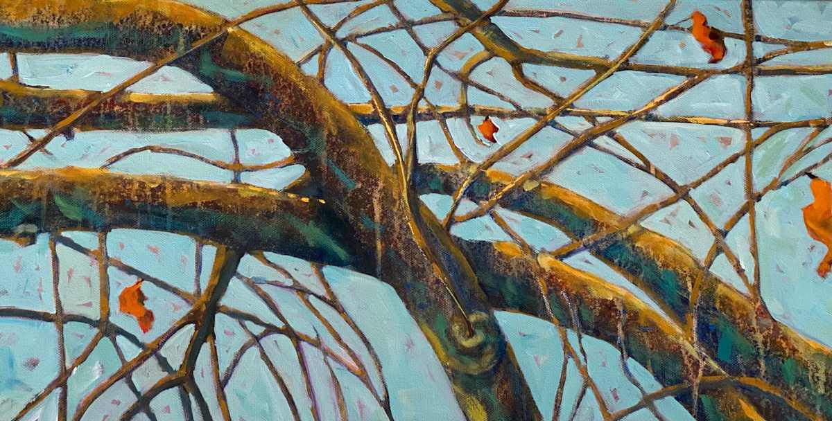 Fall Stillness III (Triptych) by Cheryl Potter, Image 1.