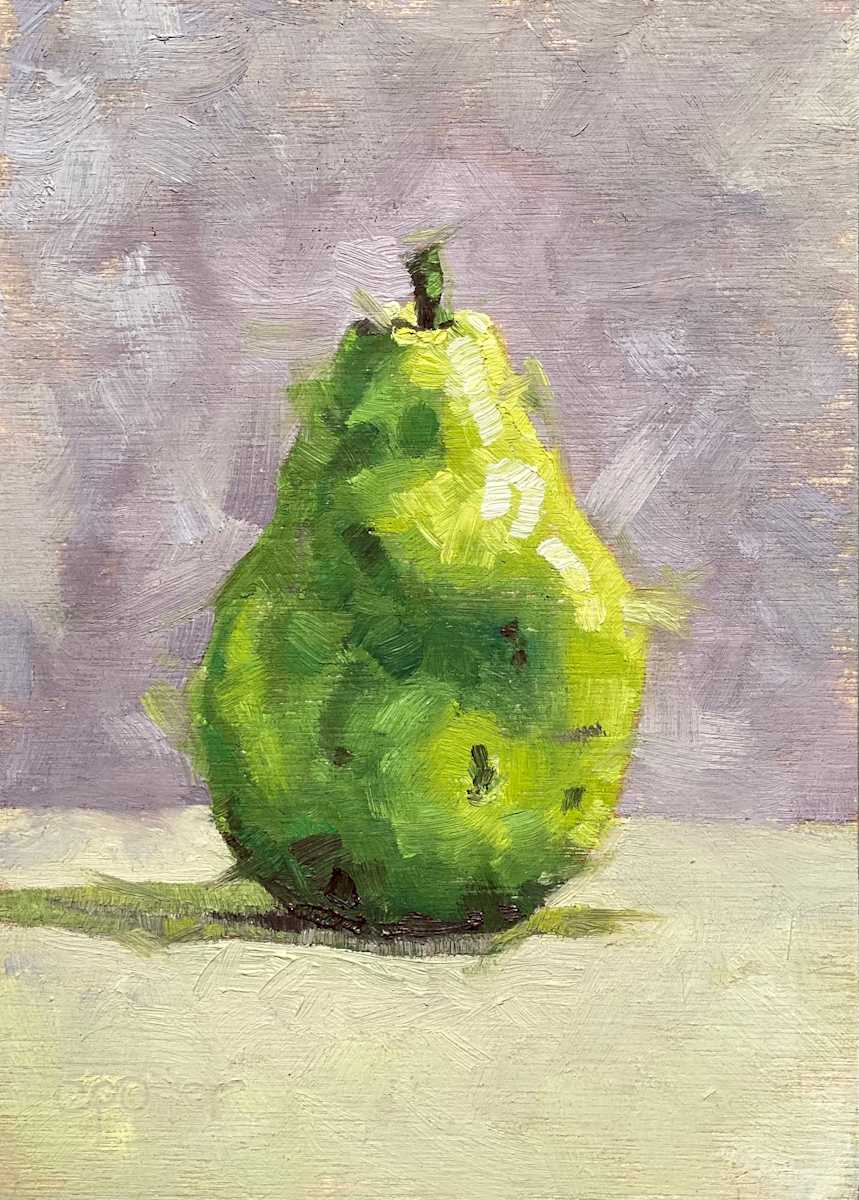 Pear Study by Cheryl Potter, Image 1.