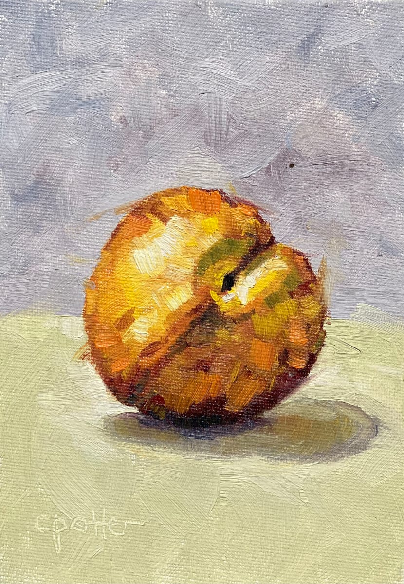 Peach Study by Cheryl Potter 