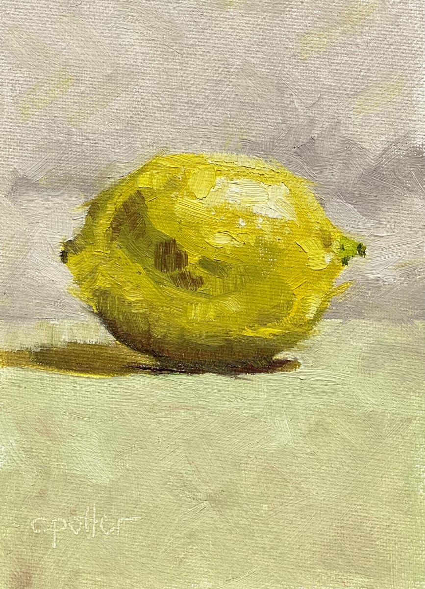Lemon Study by Cheryl Potter 