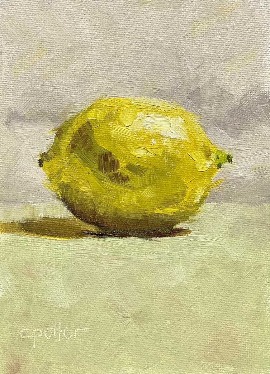 Lemon Study by Cheryl Potter, Image 4.