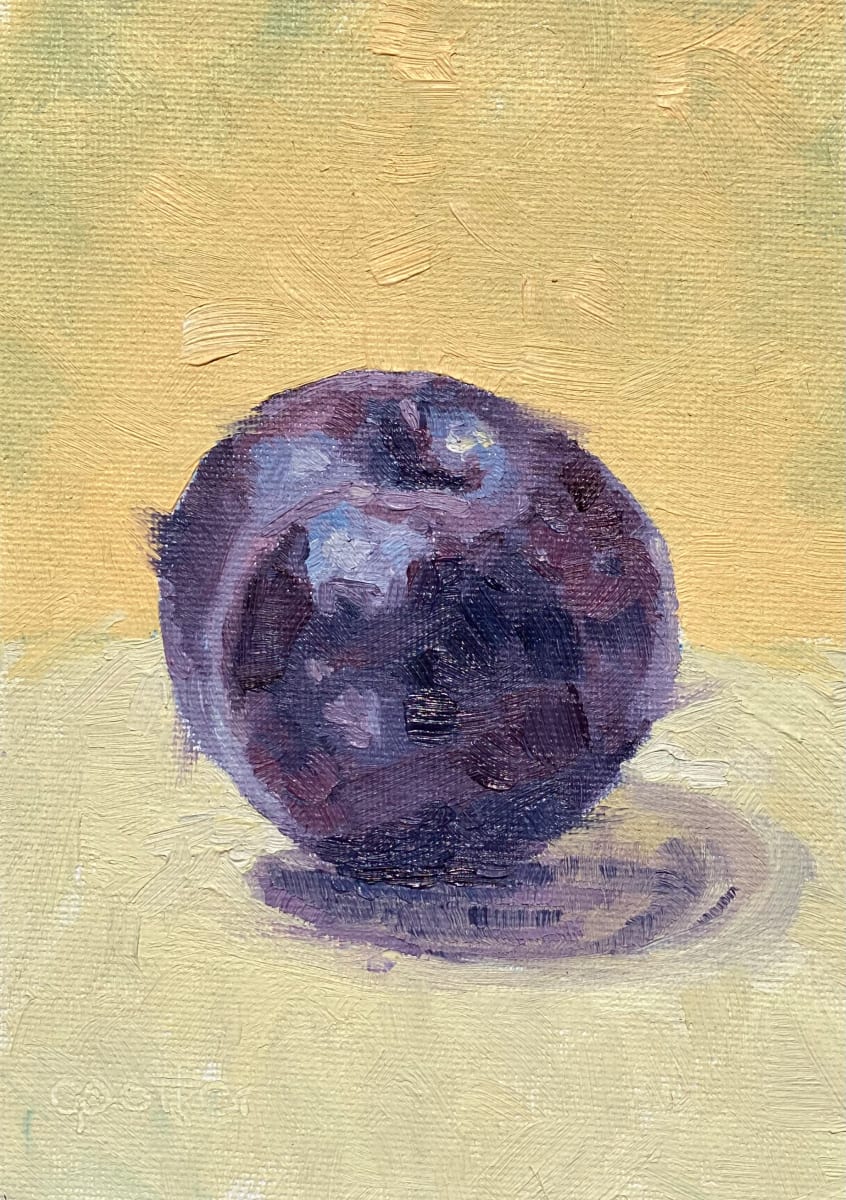 Plum Study by Cheryl Potter 