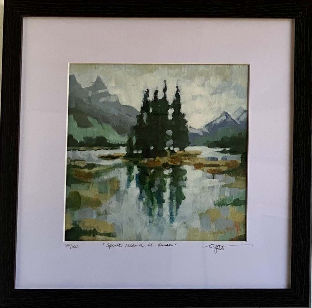 Spirit at Dusk (Framed) by Cheryl Potter, Image 2.