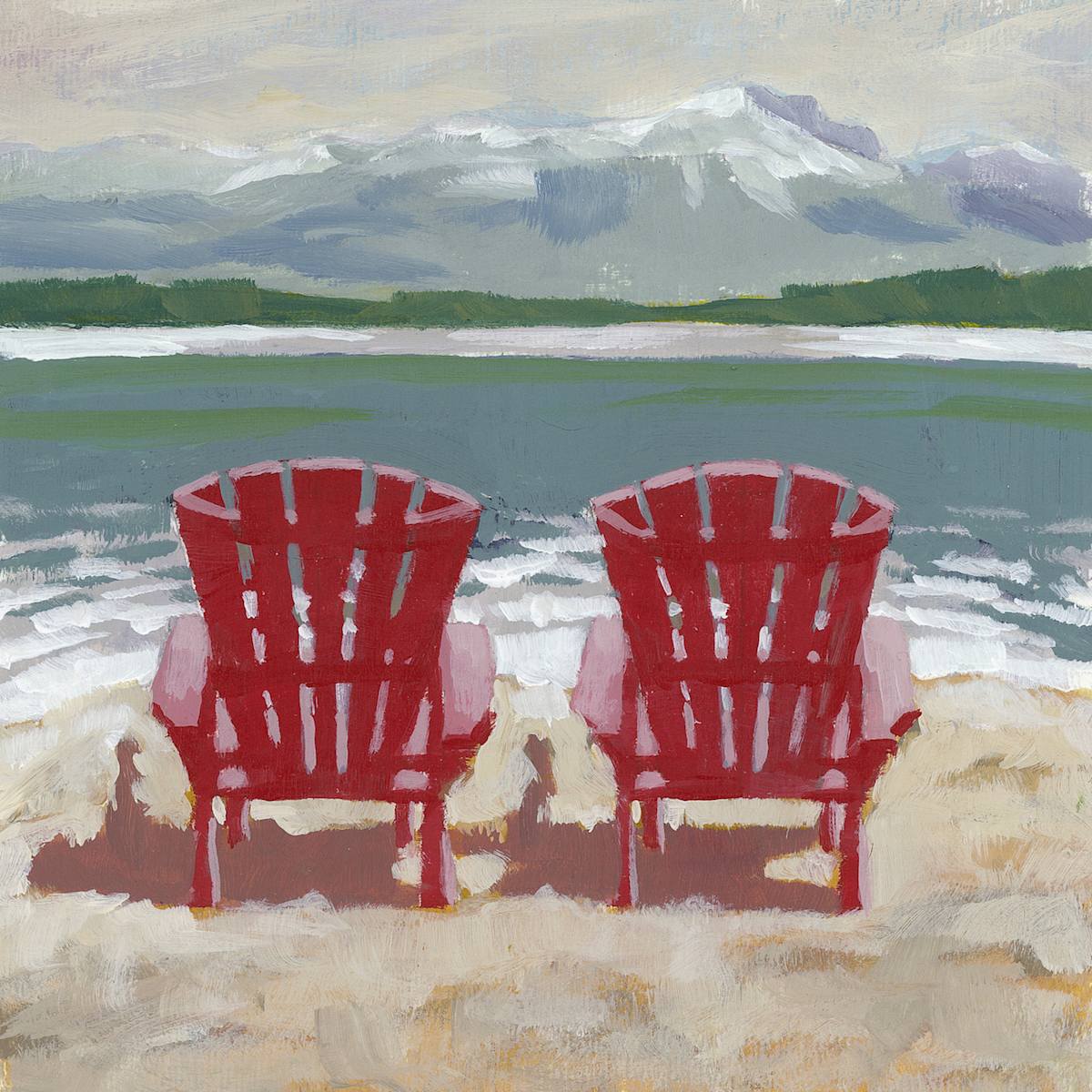 The Red Chairs by Cheryl Potter, Image 1.