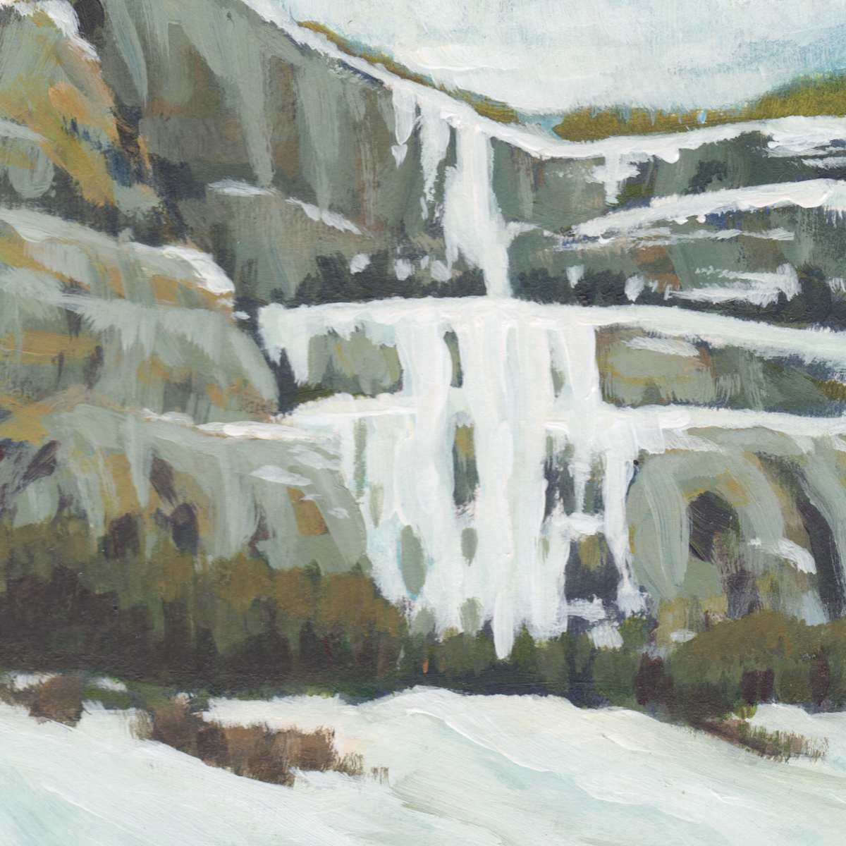 Weeping Wall by Cheryl Potter 