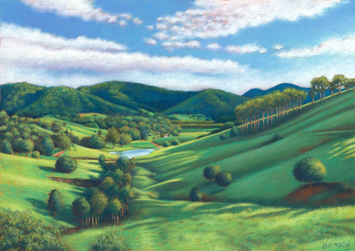 Burringbar Morning by Susy Boyer, Image 1.