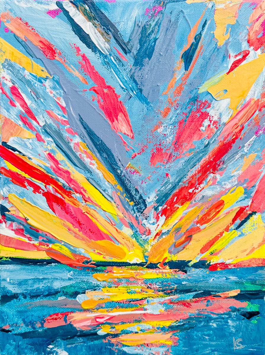 Chasing Sunset by Kim Salesses 