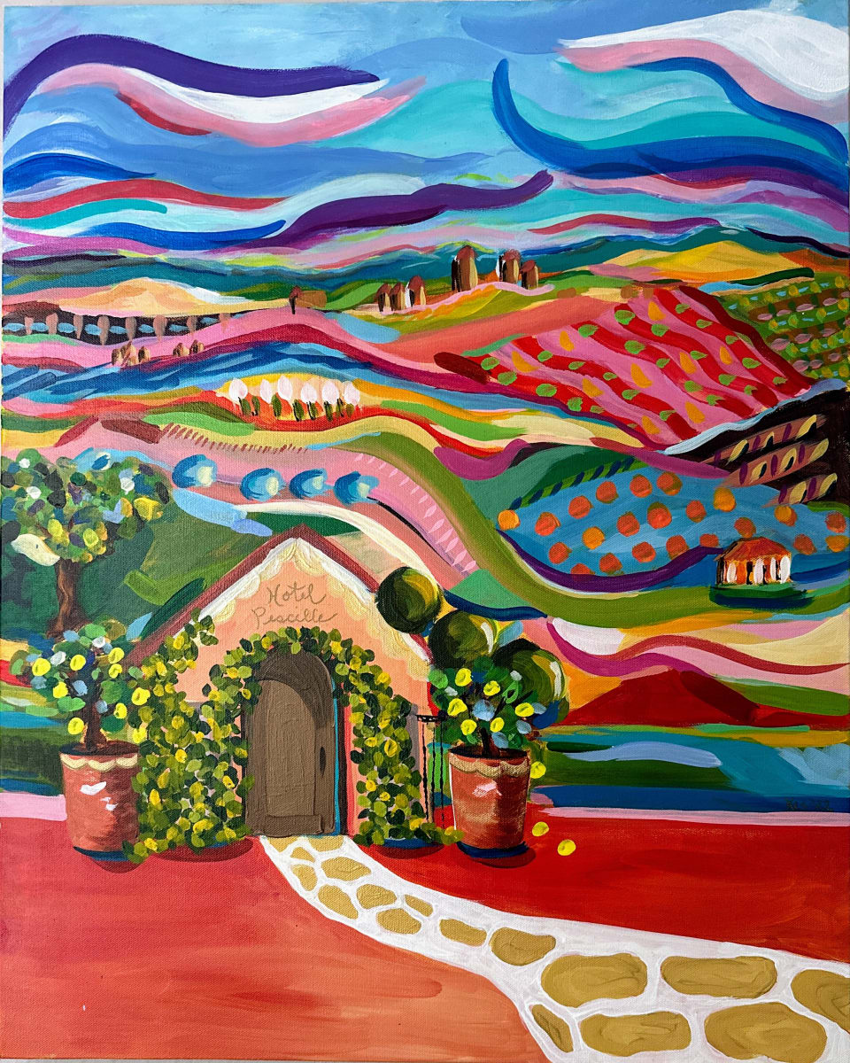 Hotel Pescille in Summer by Kim Salesses 