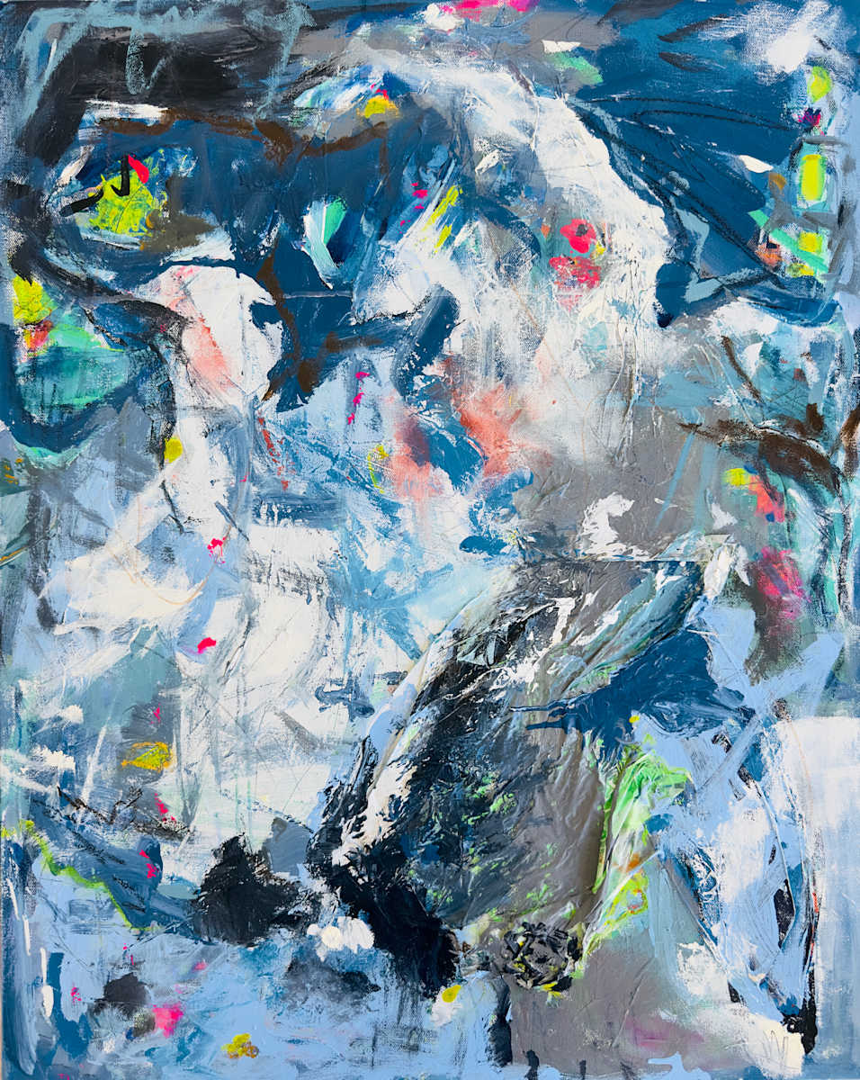 Blue, Unfolding in Light by Kim Salesses, Image 1.