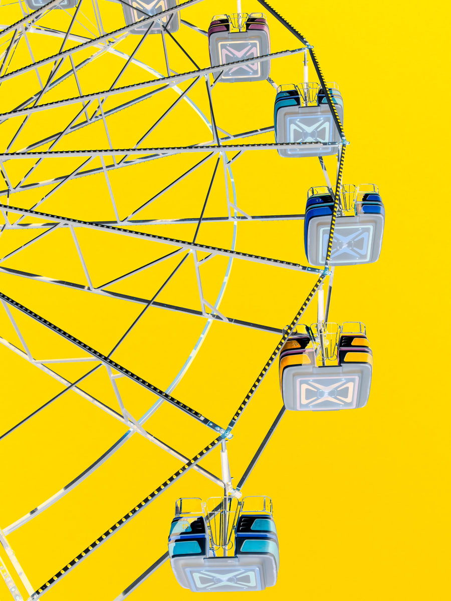 Inverted Realities - Ferris Wheel by Peter Mendelson 