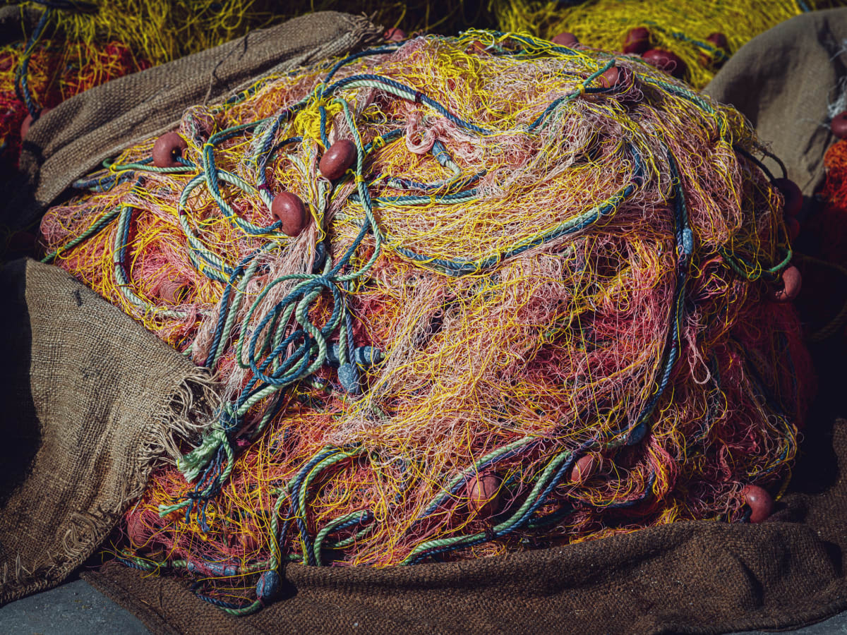 Fishing Nets III by Peter Mendelson 