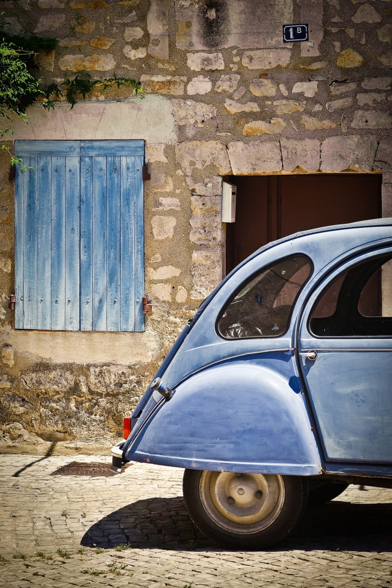 Blue Citroen by Peter Mendelson 