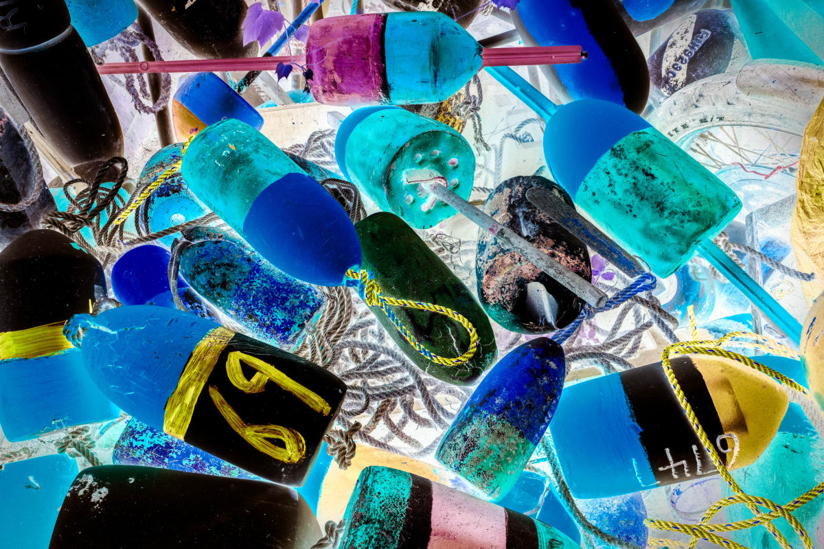 Inverted Realities - Lobster Buoy Mixup by Peter Mendelson 