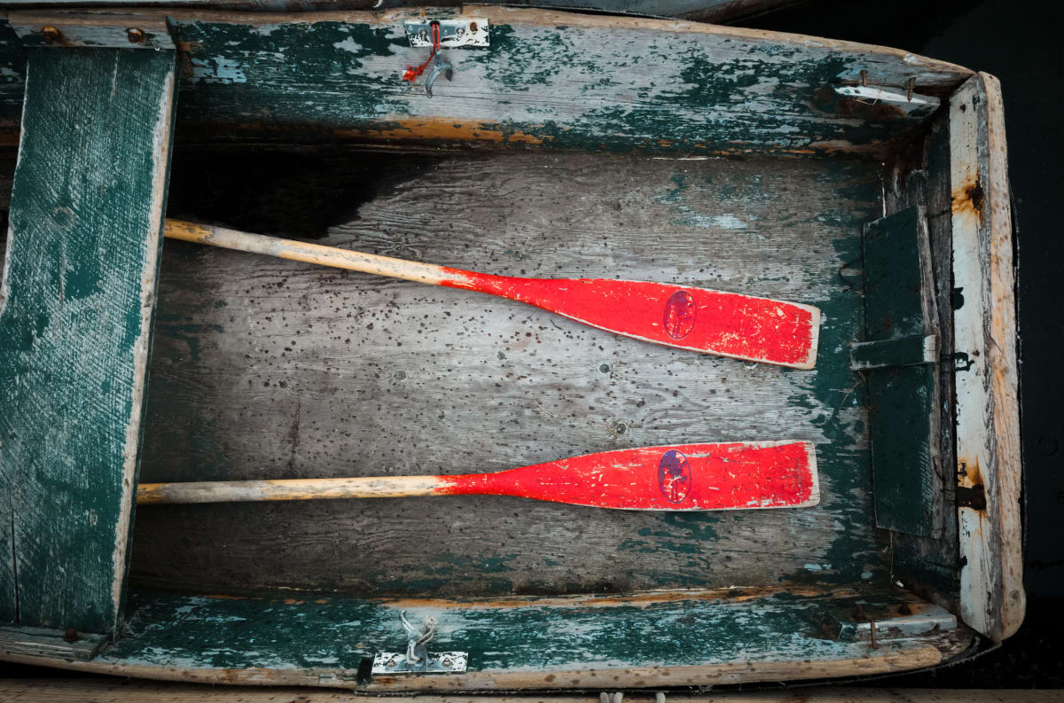 Red Oars by Peter Mendelson 