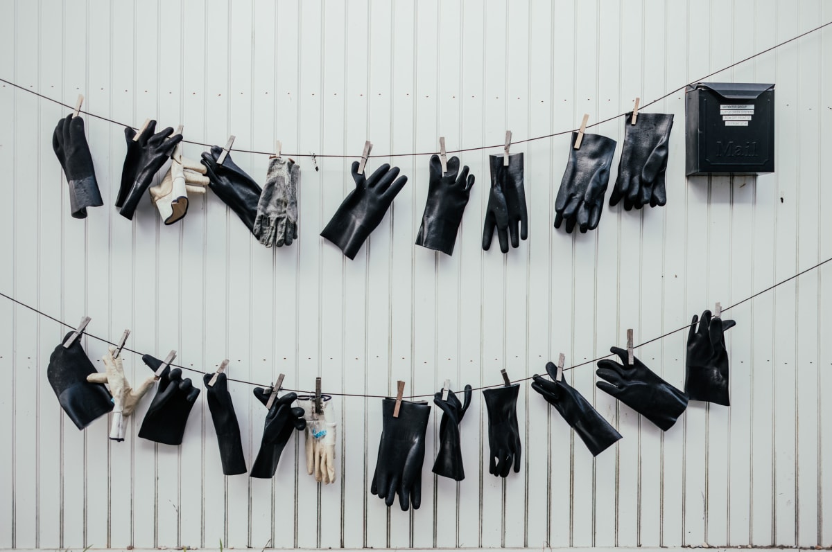 Shucking Gloves by Peter Mendelson 