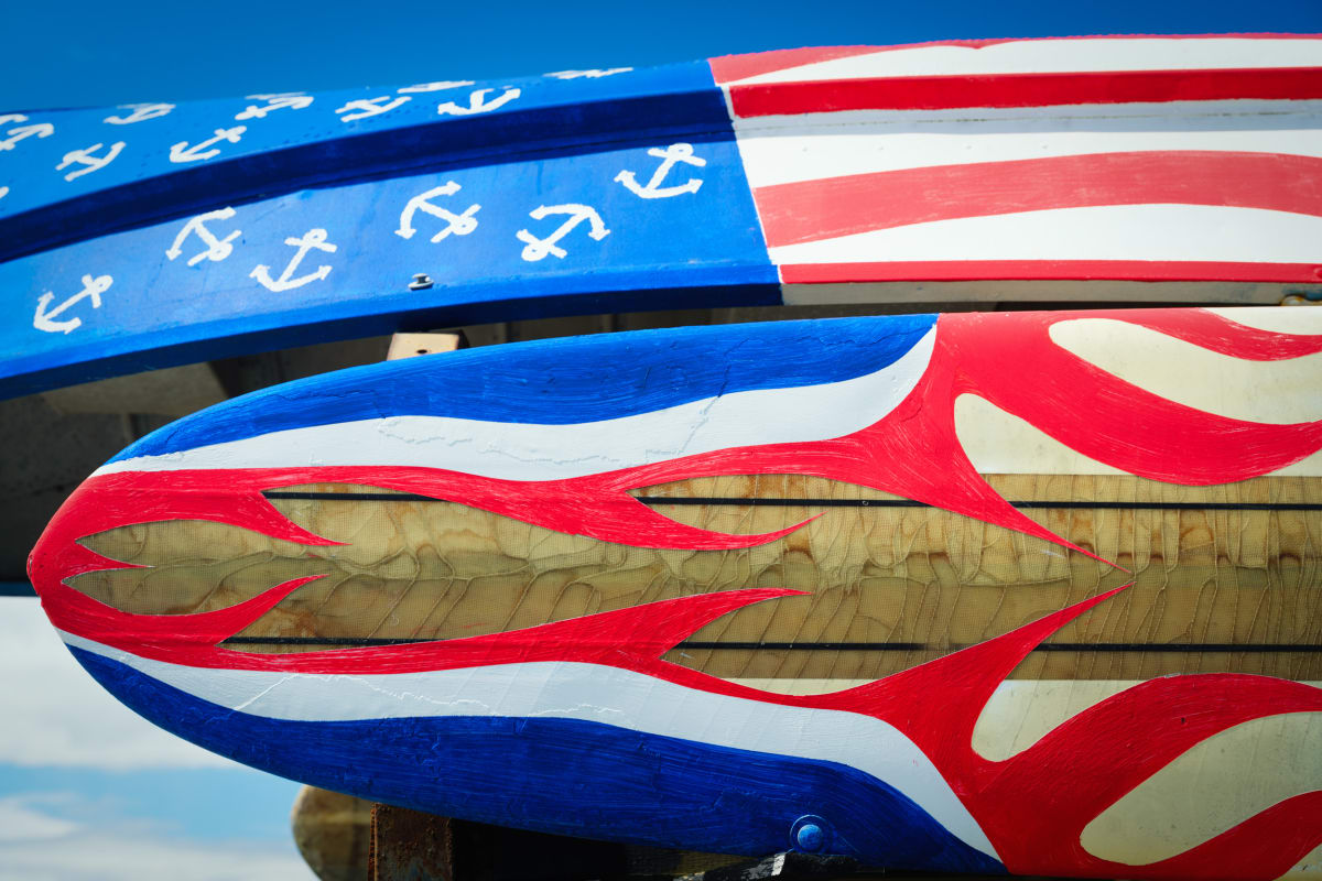 Red, White and Surf by Peter Mendelson 