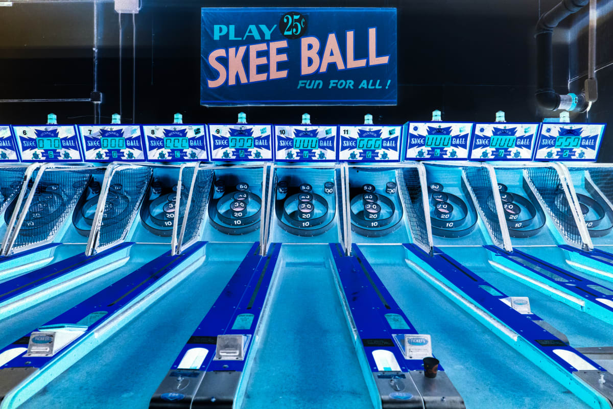 Inverted Realities - Skee Ball by Peter Mendelson 