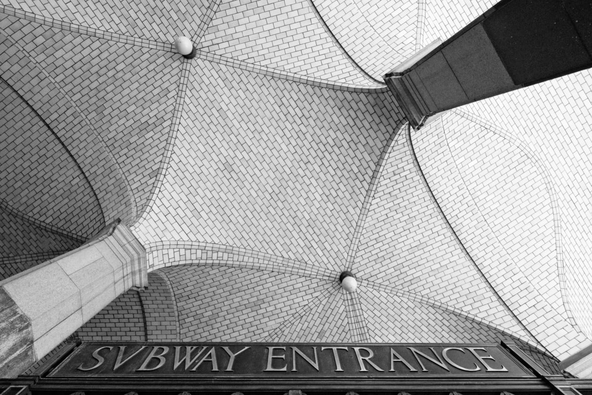 Subway Entrance by Peter Mendelson 