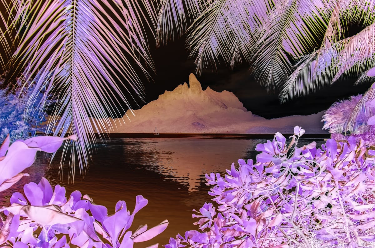 Inverted Realities - Bora Bora Vista by Peter Mendelson 