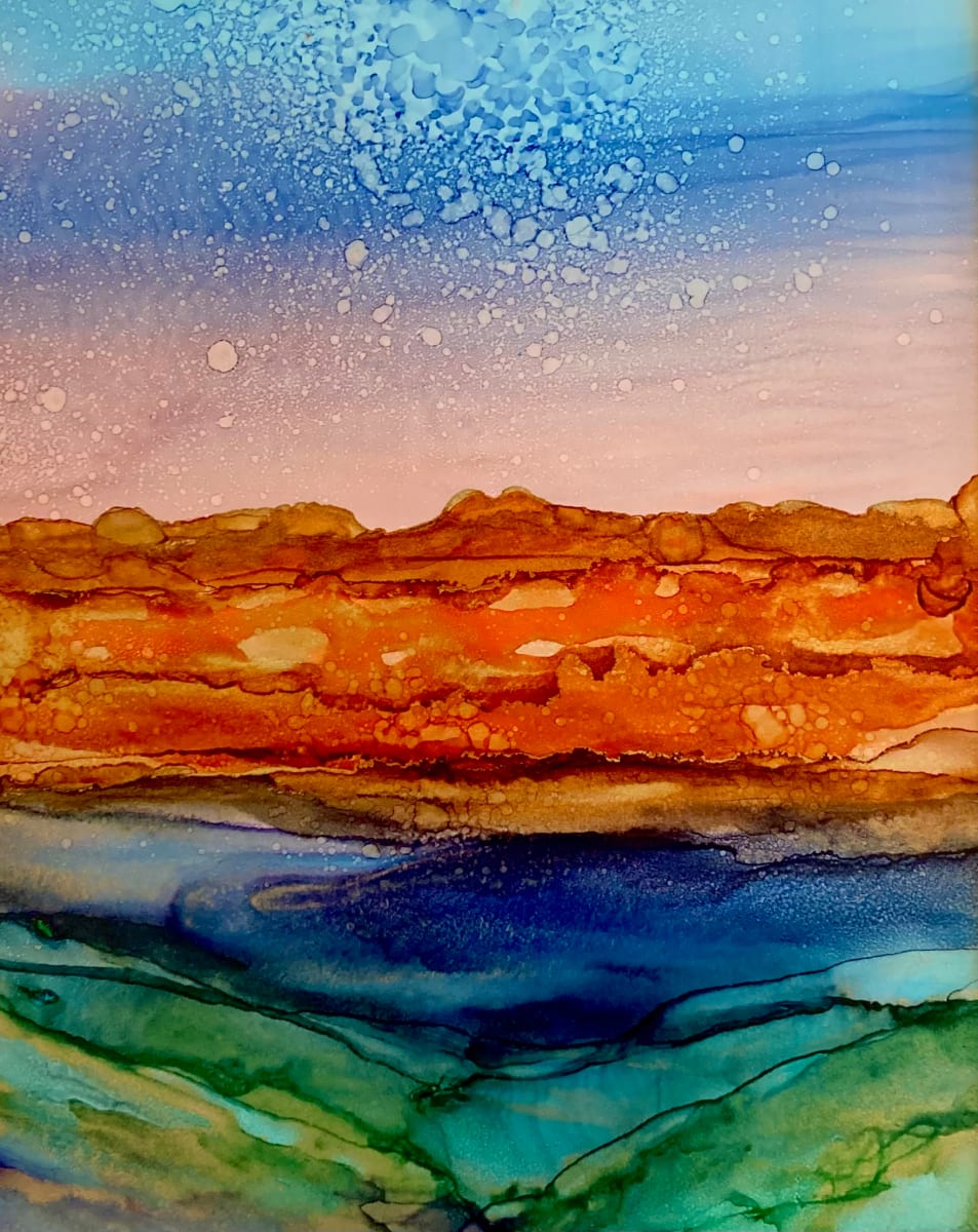 Morning on the Mesa by Cindy Brinkman 
