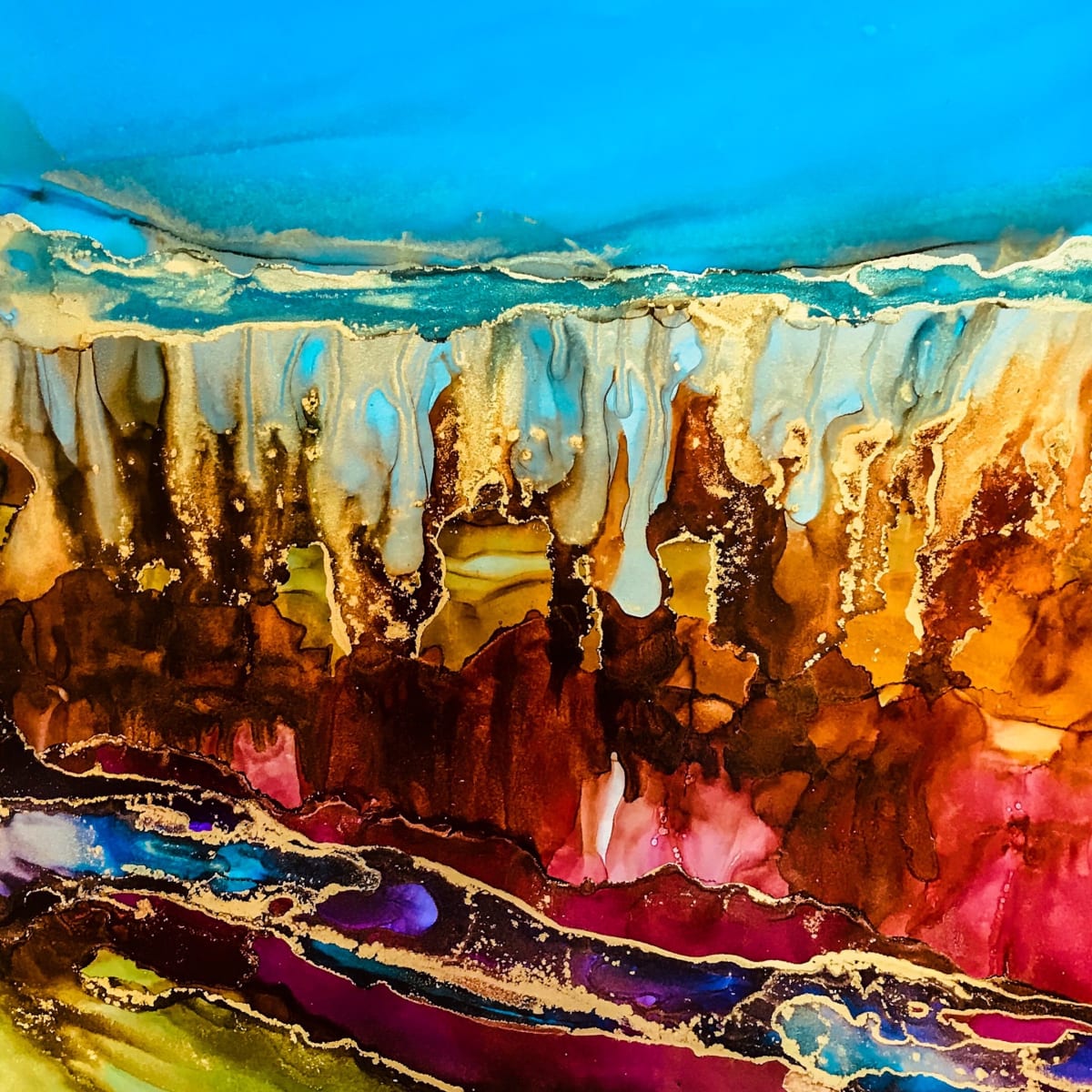 On Canyons Edge by Cindy Brinkman 