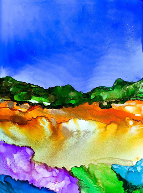 Under a Rippled Sky by Cindy Brinkman 